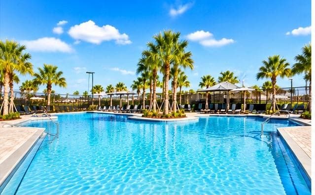 Spend hours relaxing at the resort style swimming pool - 6175 SHAVASANA RD RD, CLERMONT