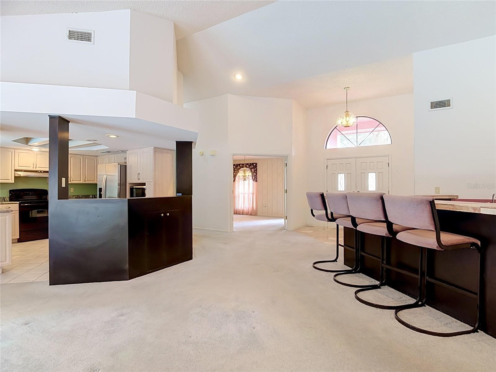 Great room /doors open to dining oom - 3305 IMPERIAL LN, LAKELAND