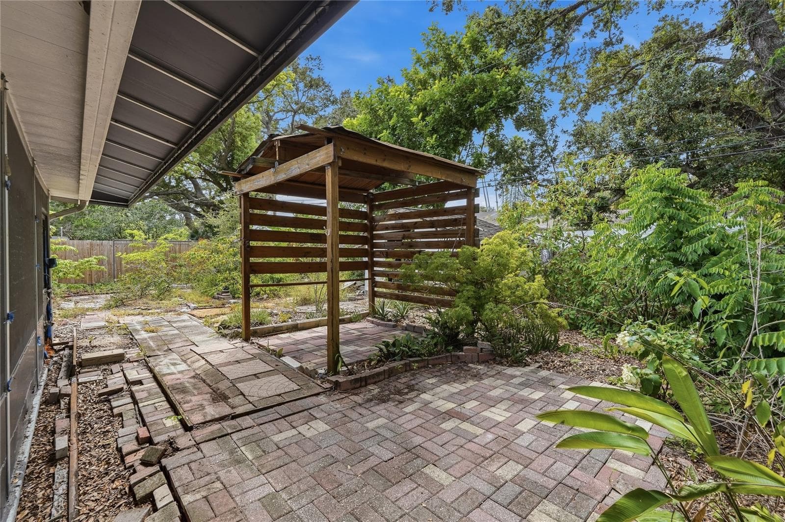 Back Yard - 1632 SAN MATEO DR, DUNEDIN
