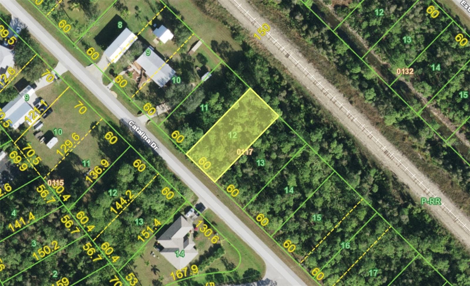 Land at 12338 CATALINA DR, PUNTA GORDA, photo 2 of 3