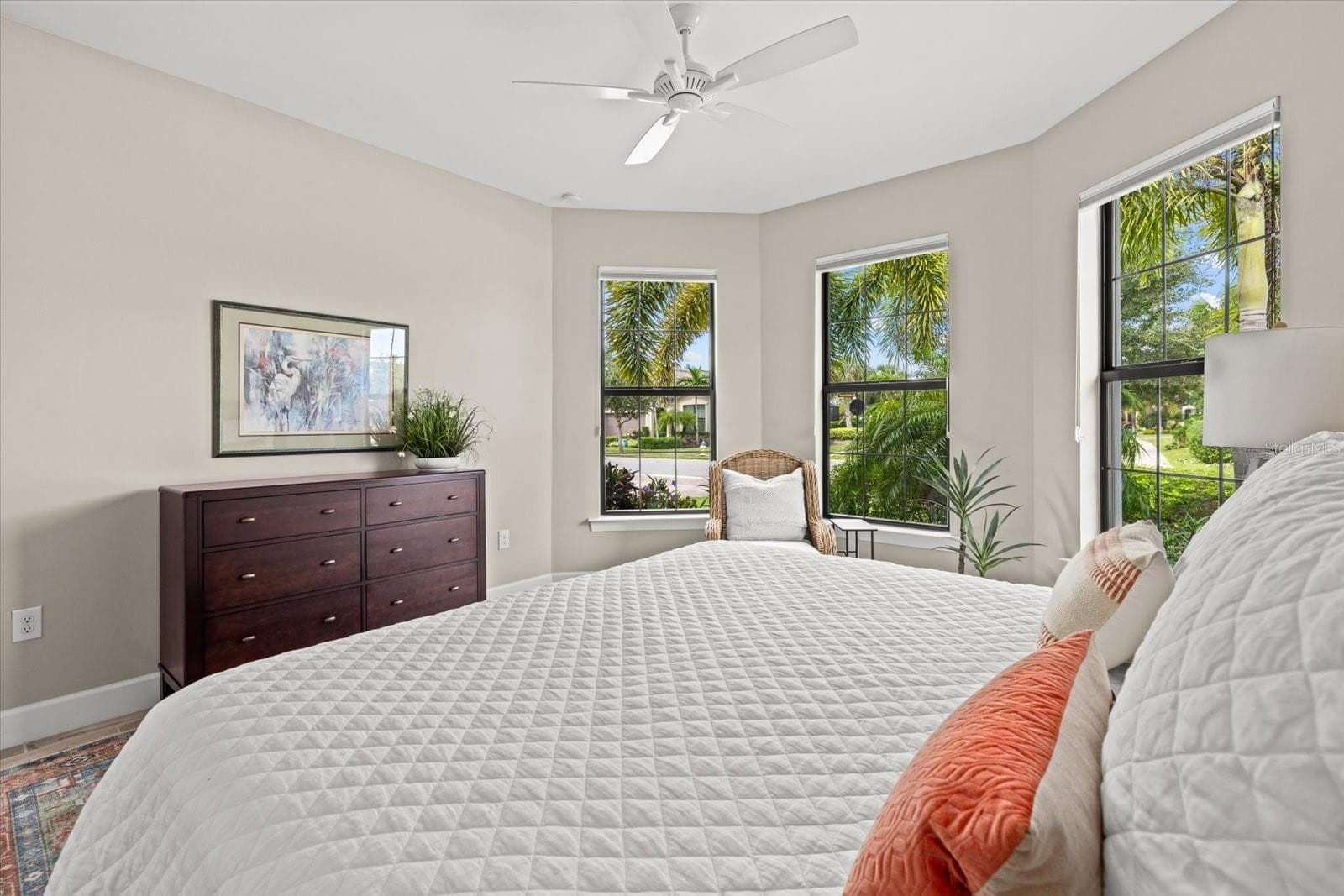 Bay Window in Guest Bedroom - 12446 MARSH POINTE RD, SARASOTA
