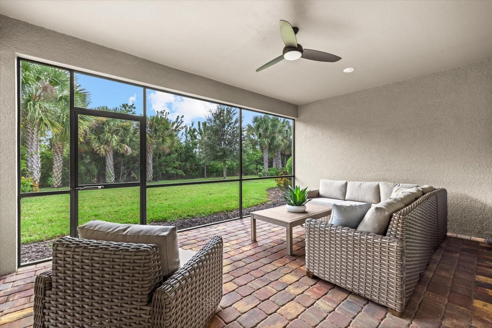 Rear Screened Lanai - 12446 MARSH POINTE RD, SARASOTA