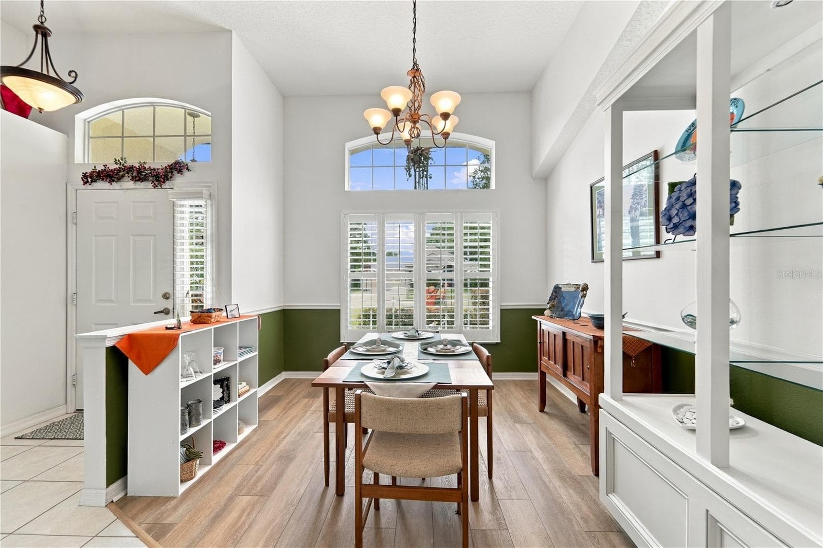 Foyer and dining room - 1420 BENT OAKS BLVD, DELAND