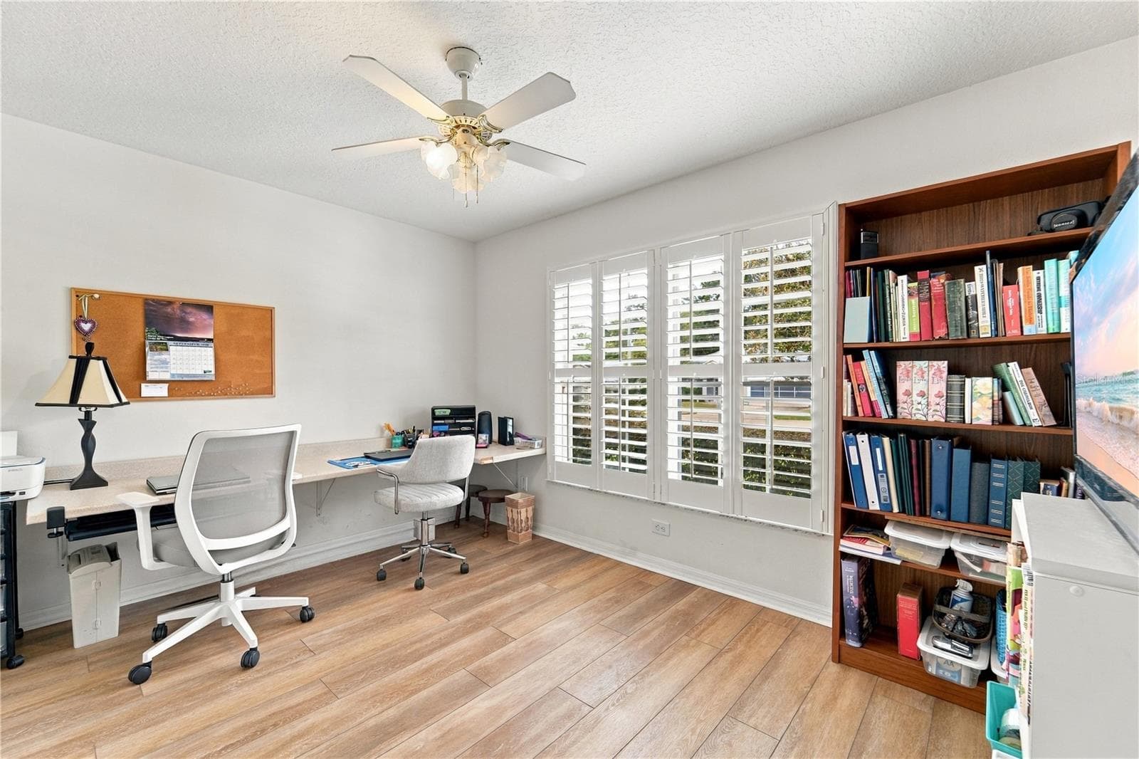 Third bedroom which is currently being used as an office. - 1420 BENT OAKS BLVD, DELAND