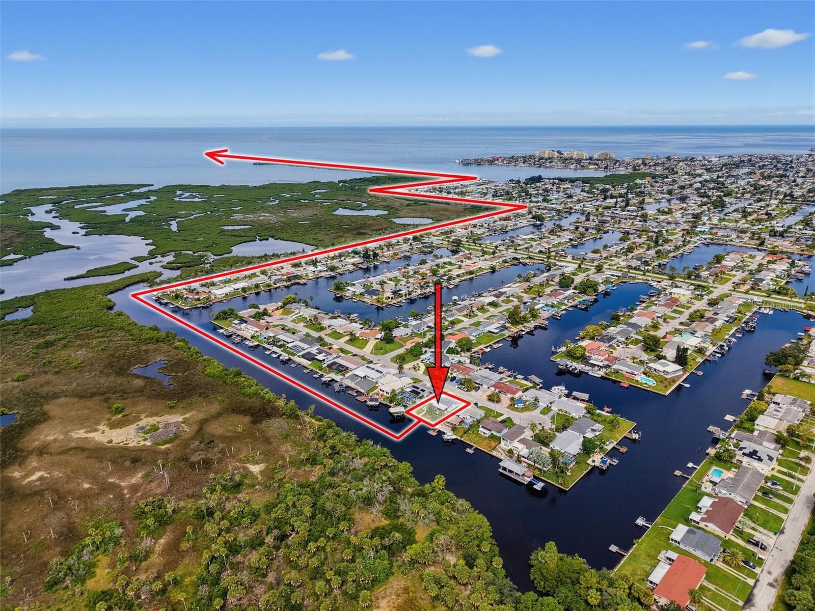 YOUR PATH TO THE GULF! - 6618 LEESIDE ISLE, HUDSON