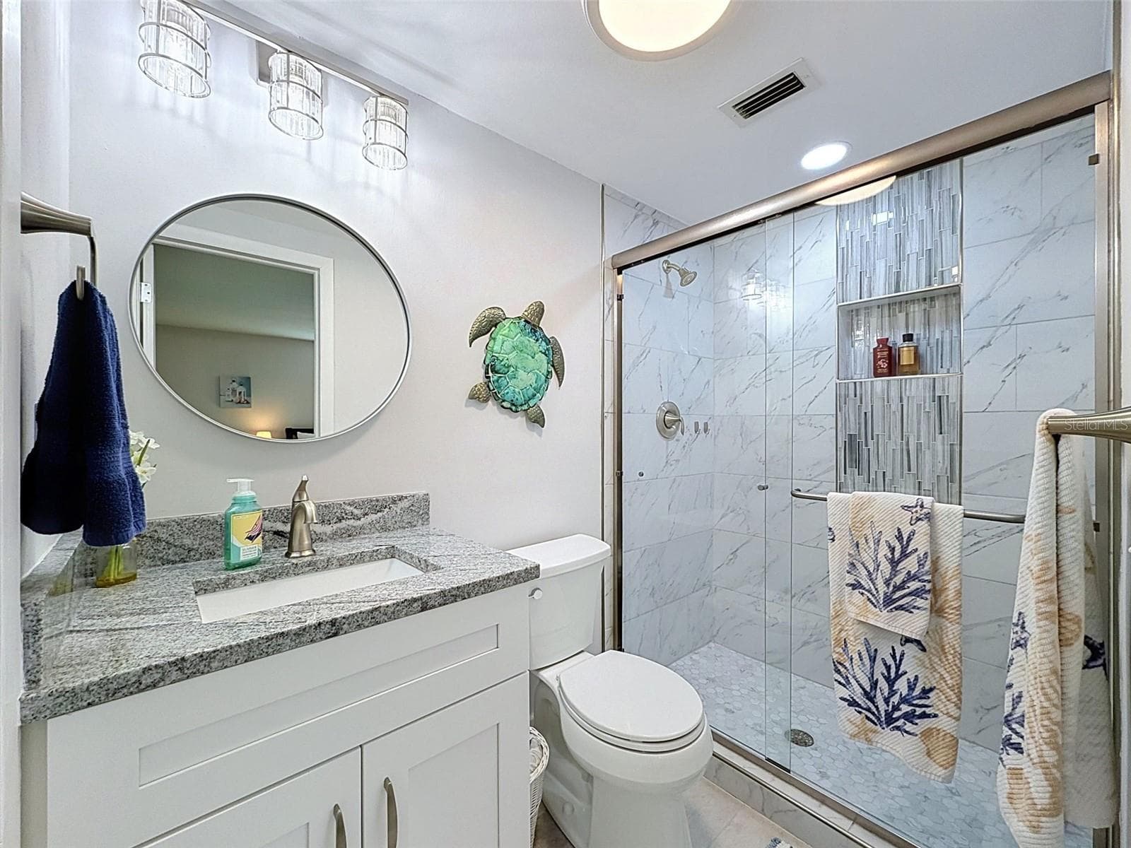 STUNNING TILE SHOWER - 6618 LEESIDE ISLE, HUDSON