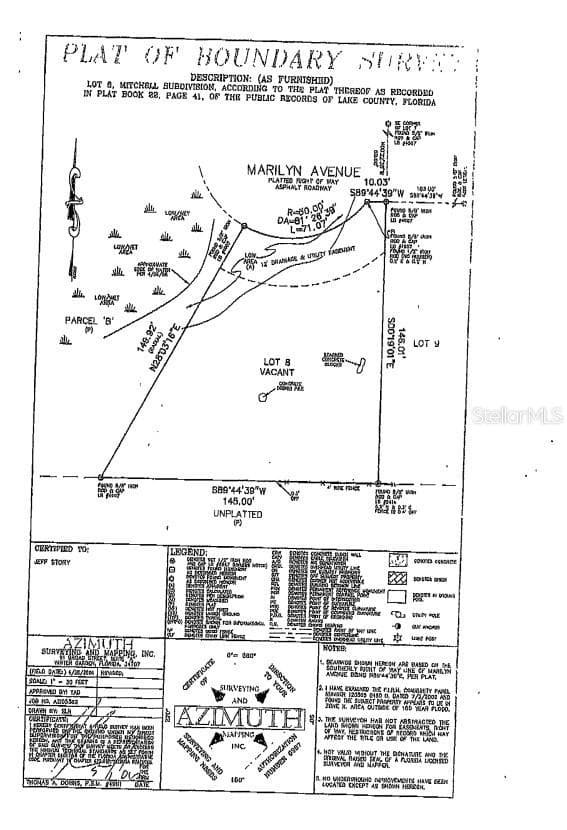 Land at MARILYN AVE, HOWEY IN THE HILLS, photo 27 of 27
