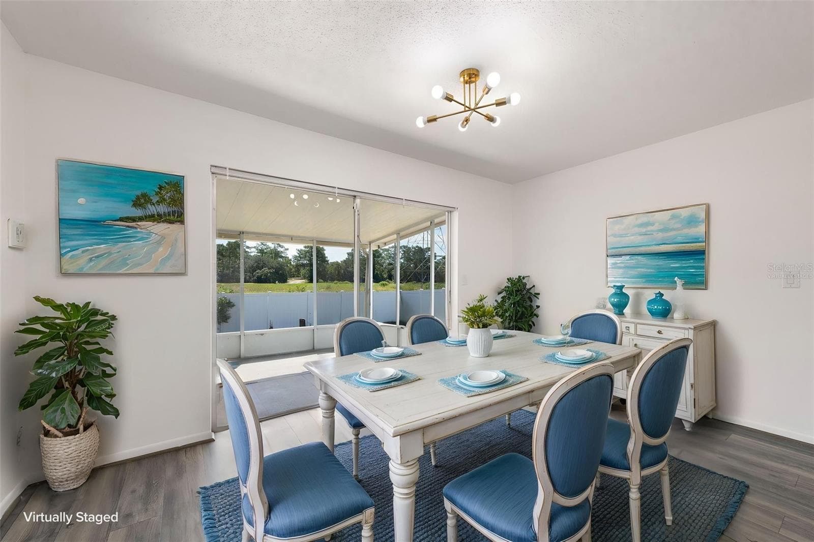 Dinning/Virtually staged - 12601 EDDINGTON RD, SPRING HILL