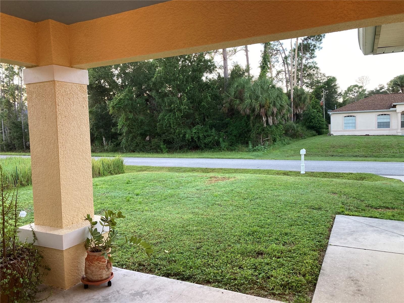 View from front door - 14456 COBB AVE, PORT CHARLOTTE