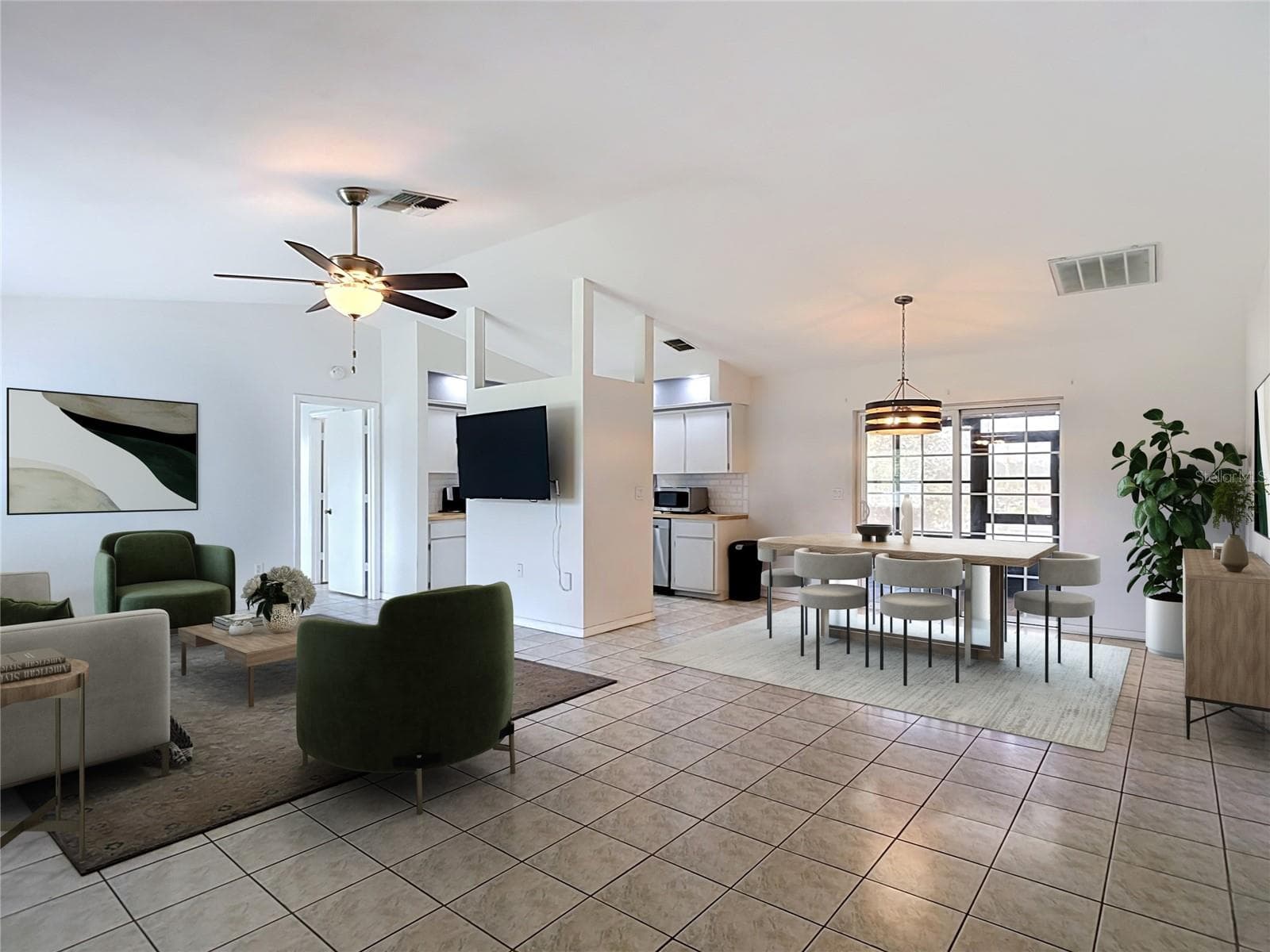 Staged Living Area - 12507 SHAFTON RD, SPRING HILL