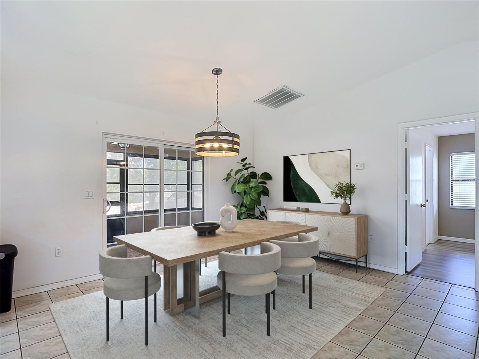 Staged Dining Area - 12507 SHAFTON RD, SPRING HILL