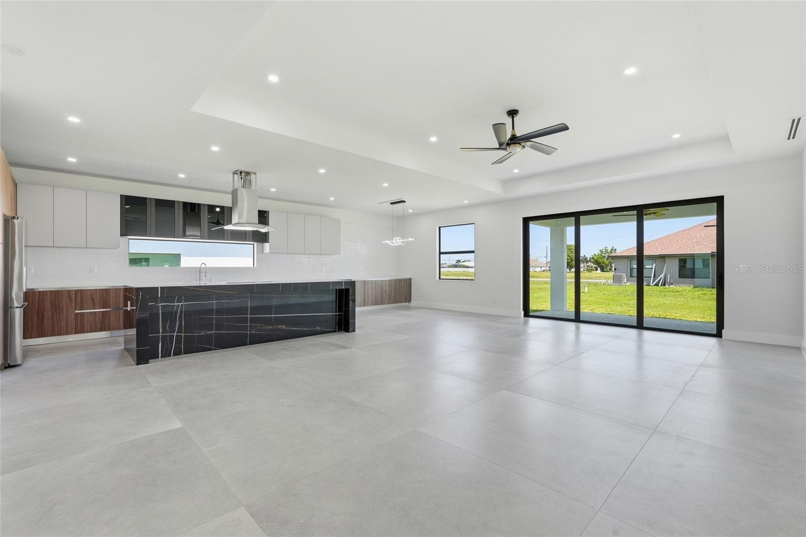 Living/Dining/Kitchen - 329 NE 15TH TER, CAPE CORAL