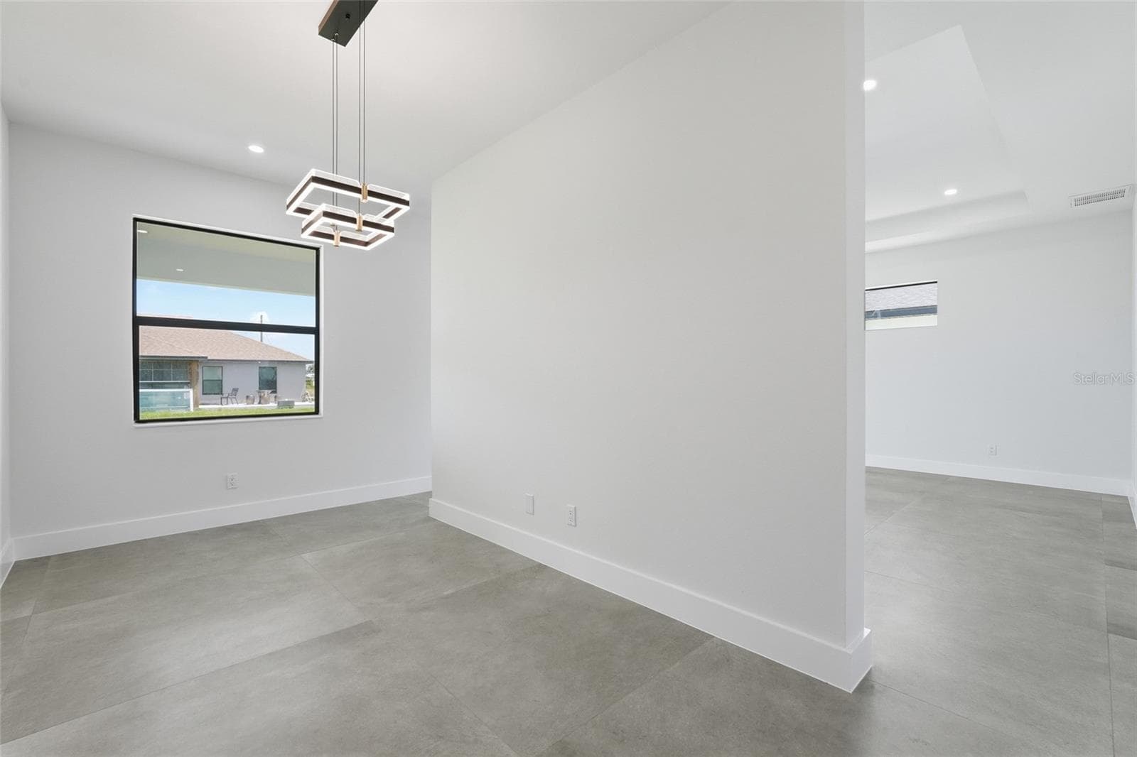 Sitting/Office area in master bedroom - 329 NE 15TH TER, CAPE CORAL