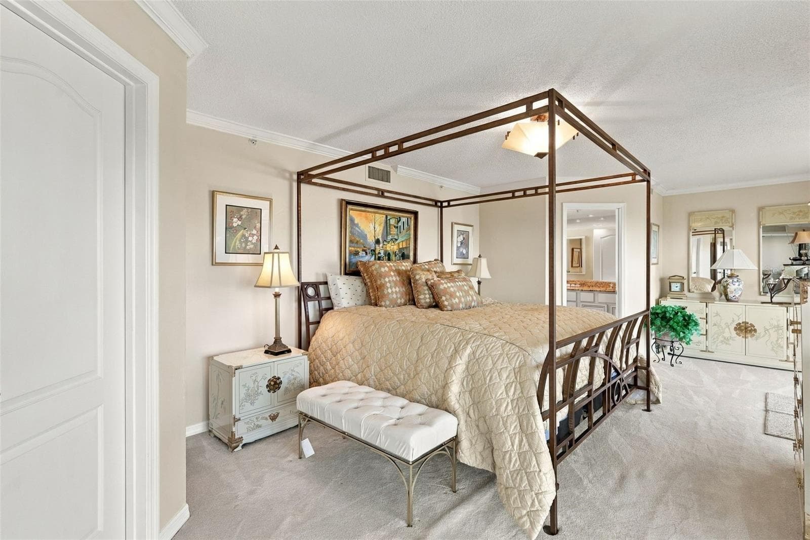 Upper level primary bedroom - 3 OCEANS WEST BLVD #7D7, DAYTONA BEACH SHORES