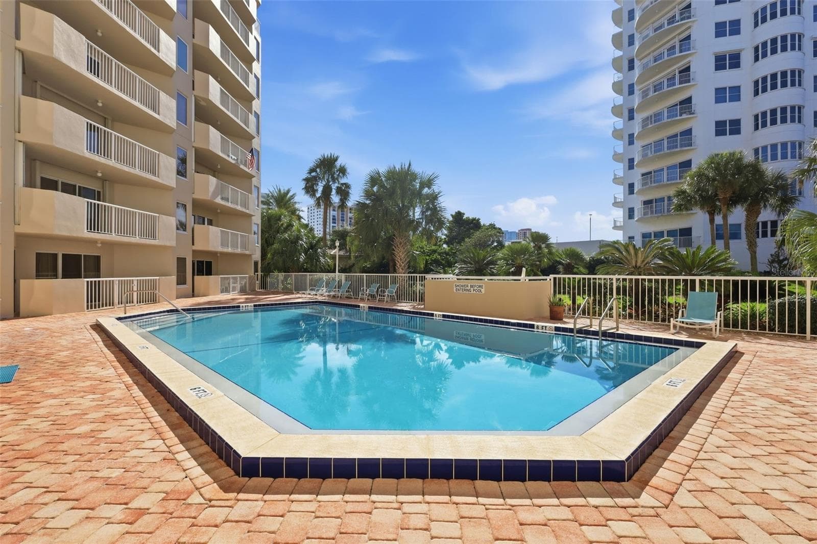 One of two outdoor pools - 3 OCEANS WEST BLVD #7D7, DAYTONA BEACH SHORES