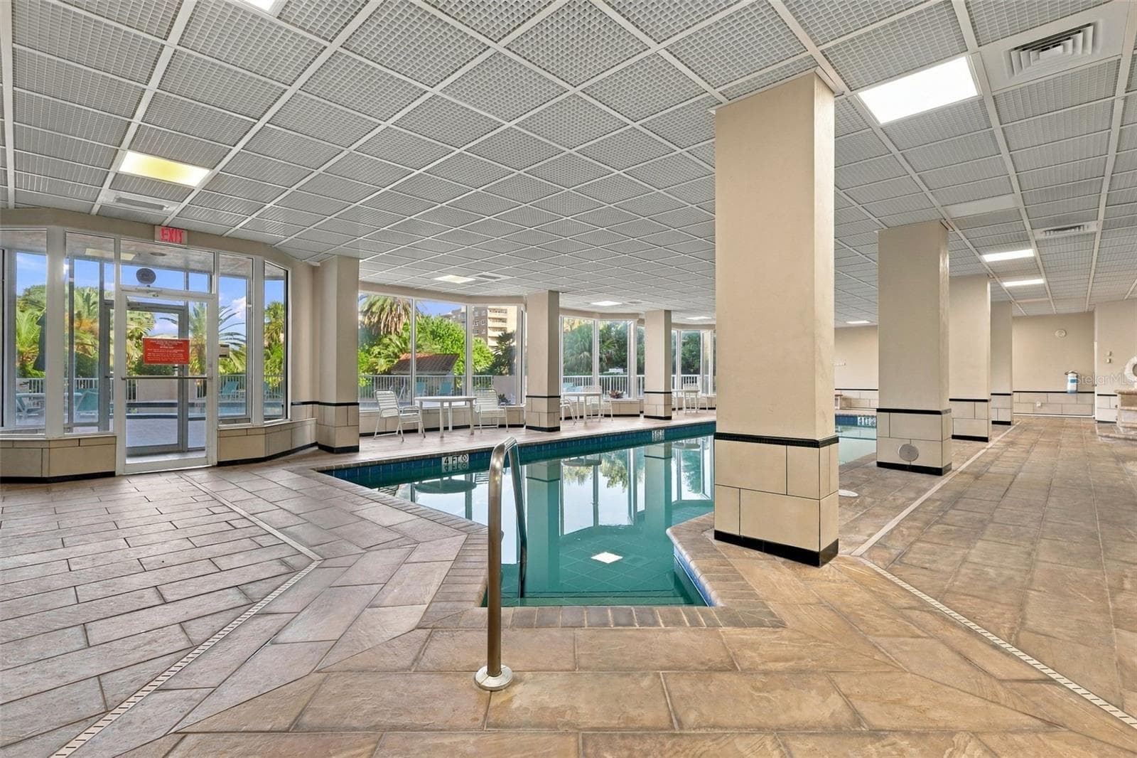 Indoor pool - 3 OCEANS WEST BLVD #7D7, DAYTONA BEACH SHORES