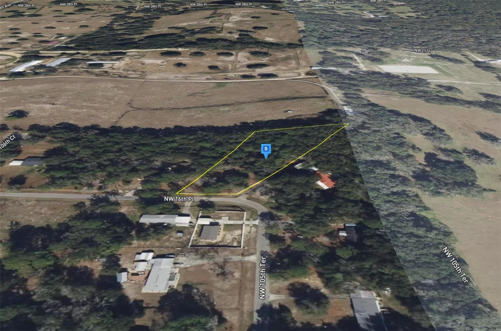 Land at 10565 NW 16TH PL, OCALA, photo 2 of 4
