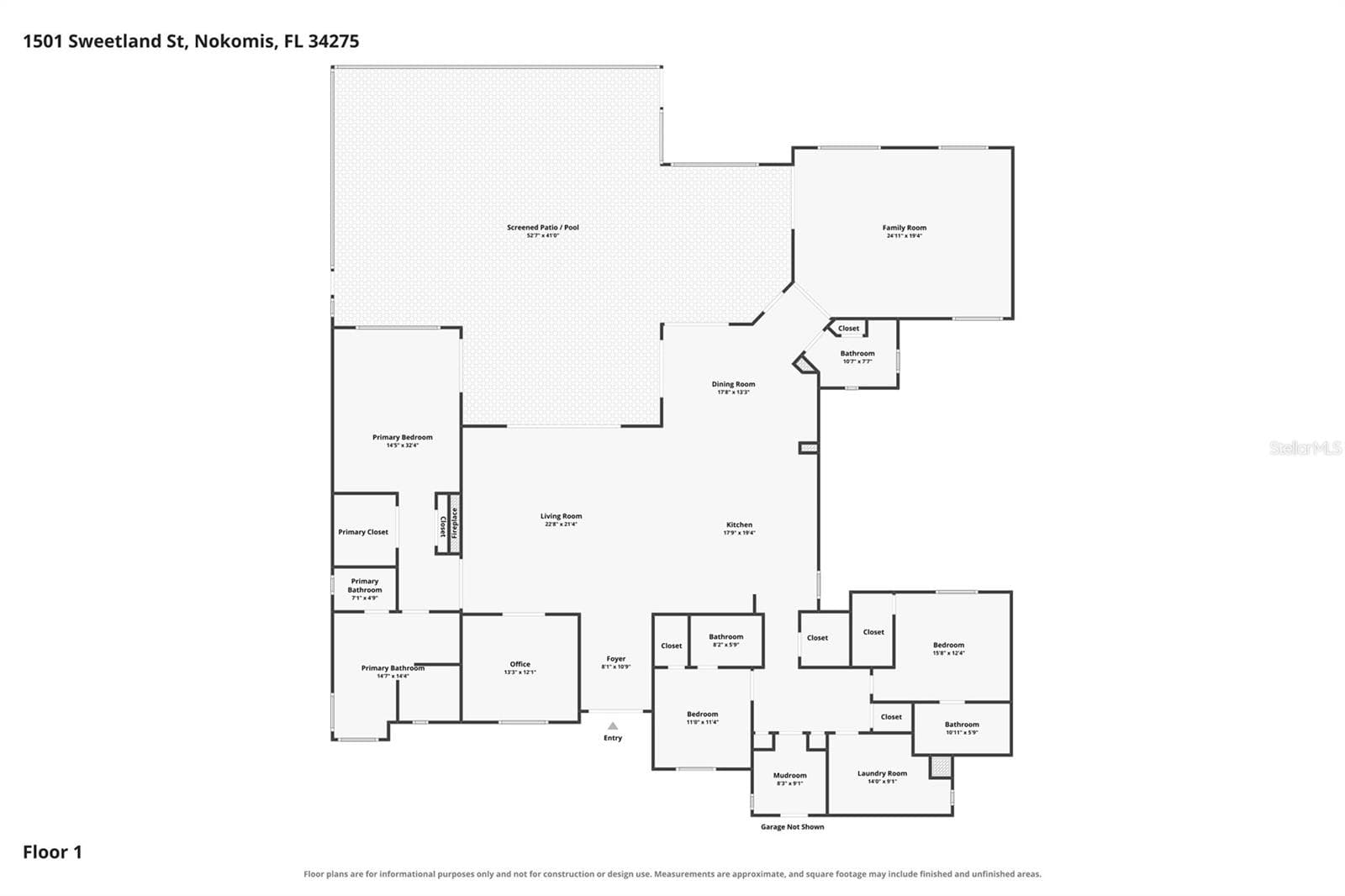Single Family Residence at 1501 SWEETLAND ST, NOKOMIS, photo 59 of 59