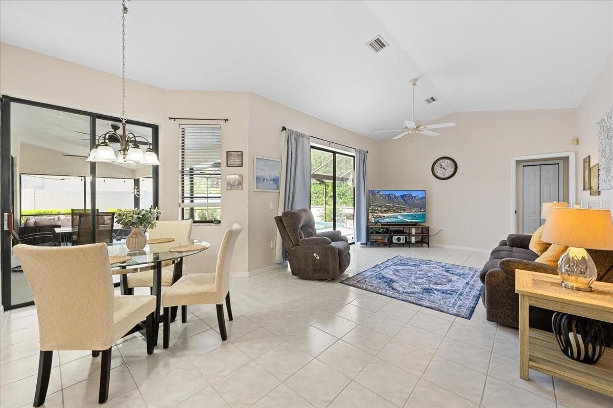 Breakfast Nook and Family Room - 2656 SADDLEWOOD LN, PALM HARBOR