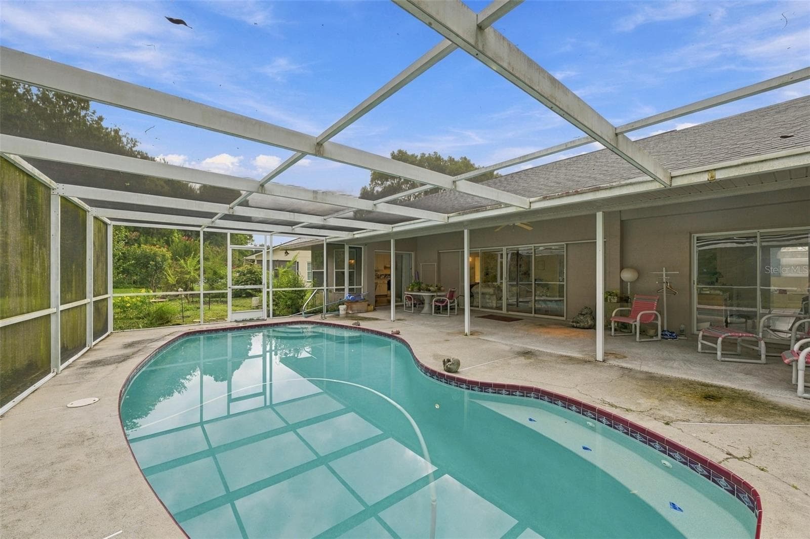Screened Pool Area - 8657 CYPRESS LAKES BLVD, NEW PORT RICHEY
