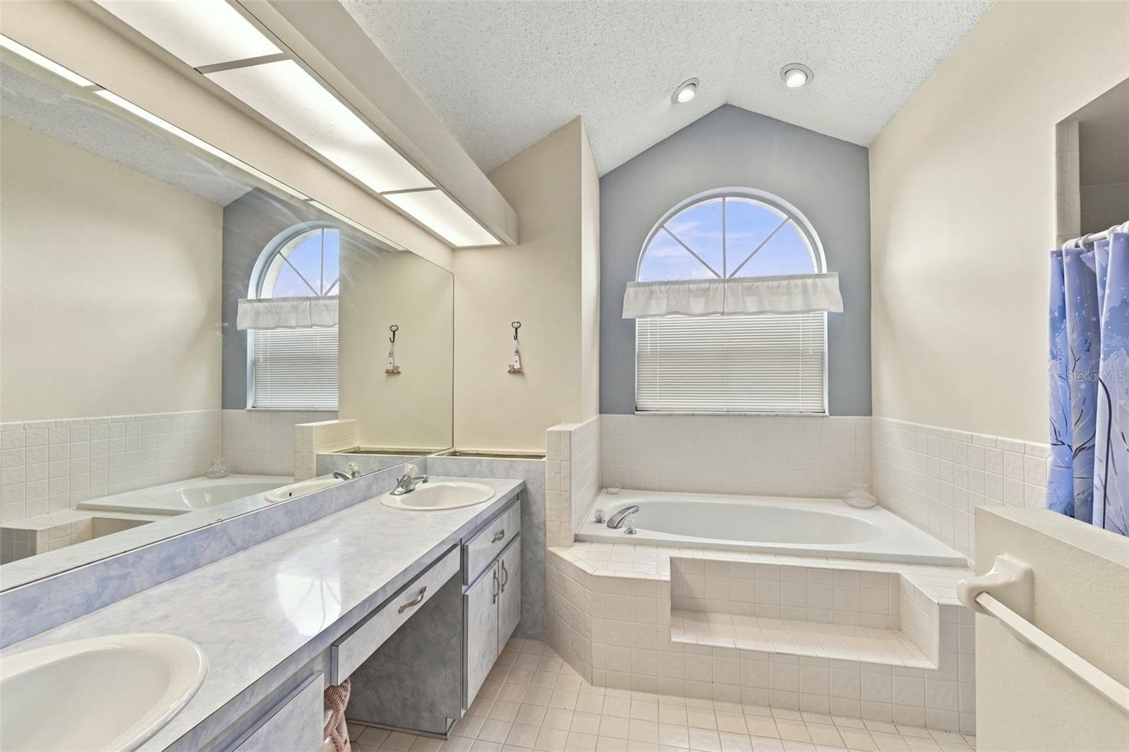 Master bath , Dual sinks, Large tub and shower - 8657 CYPRESS LAKES BLVD, NEW PORT RICHEY