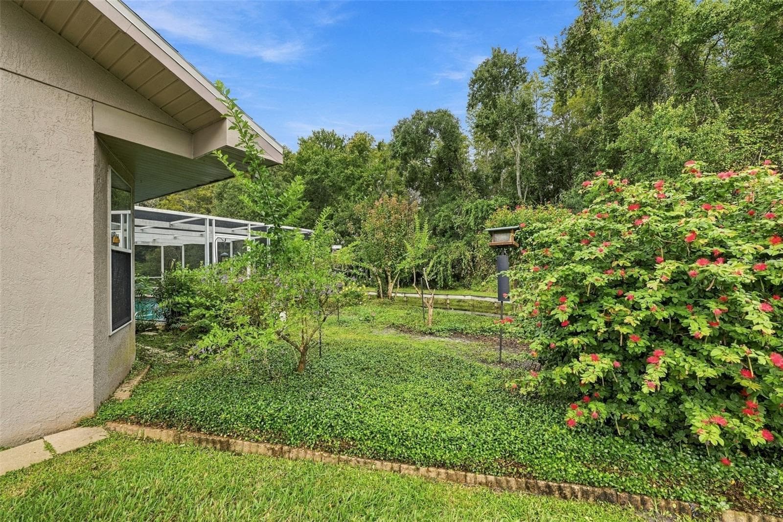Rear side view - 8657 CYPRESS LAKES BLVD, NEW PORT RICHEY