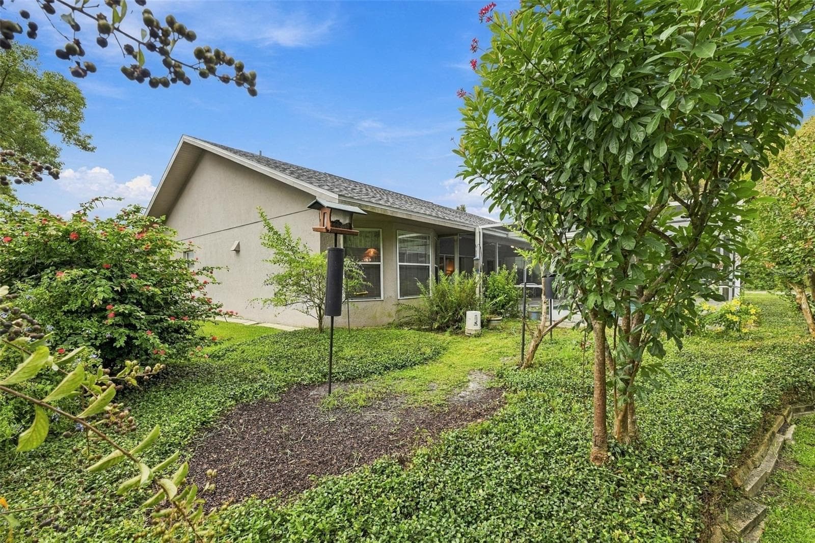 Rear side view - 8657 CYPRESS LAKES BLVD, NEW PORT RICHEY