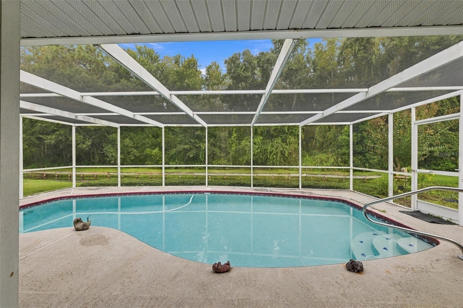 pool area - 8657 CYPRESS LAKES BLVD, NEW PORT RICHEY