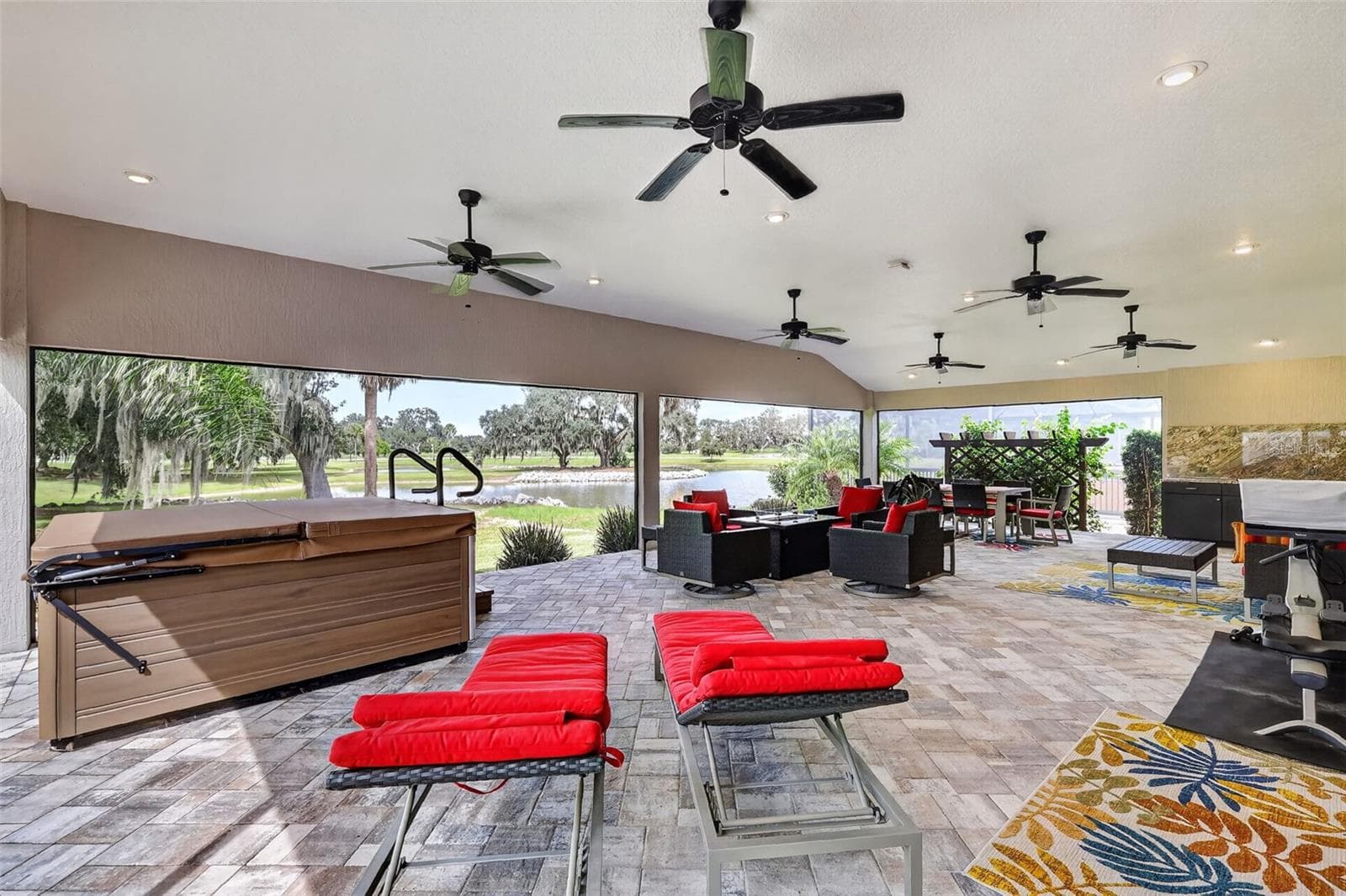 Outdoor Lanai - 2741 DUNHAM DR, THE VILLAGES