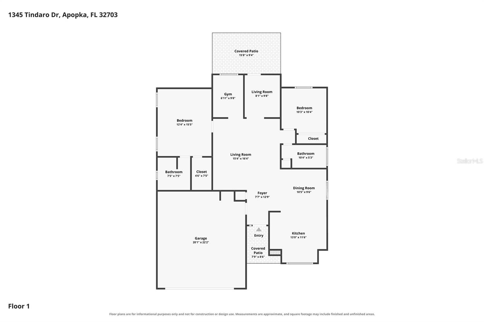 Single Family Residence at 1345 TINDARO DR, APOPKA, photo 51 of 51