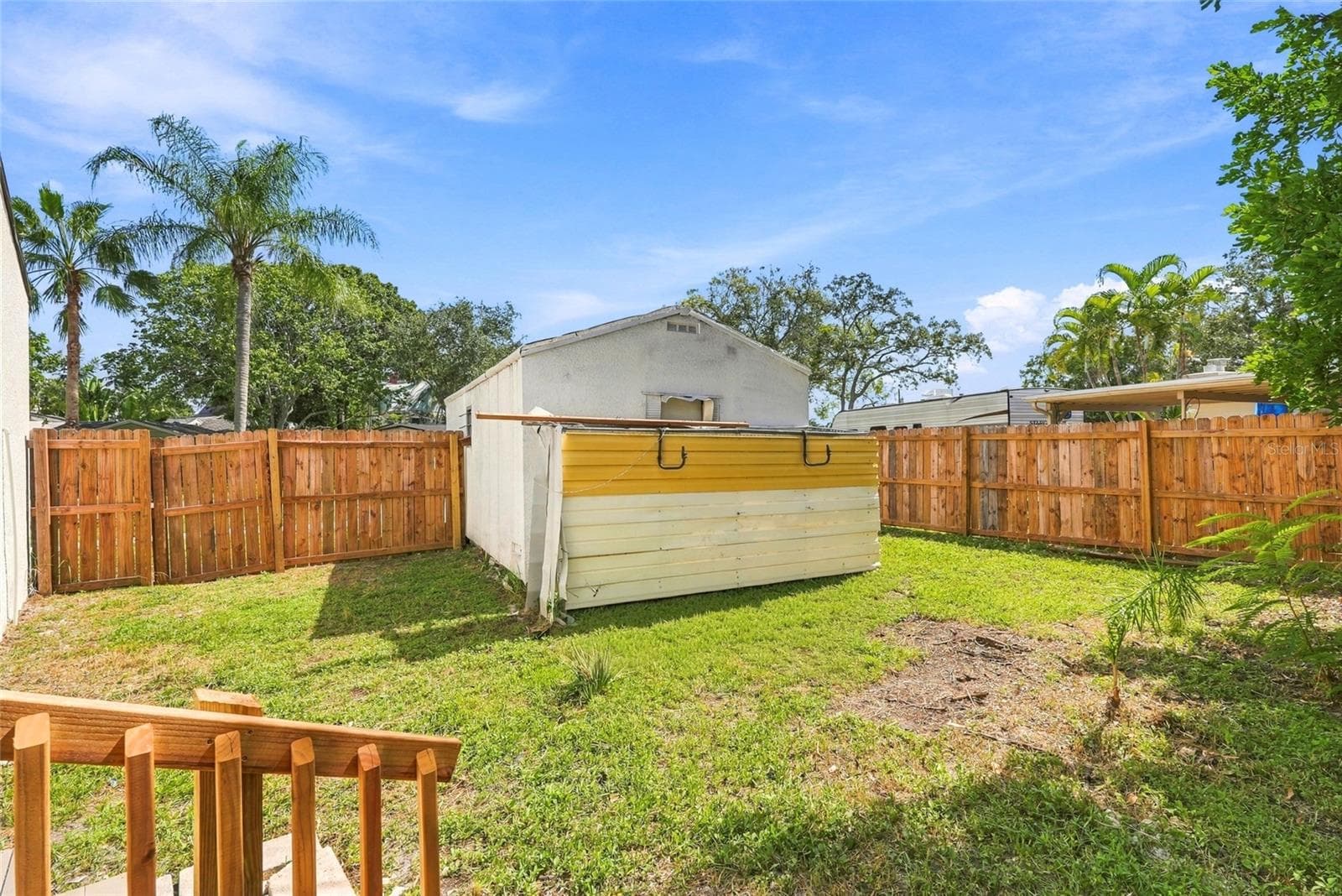 Fenced In Backyard - 8474 TOBAY RD N, ST PETERSBURG