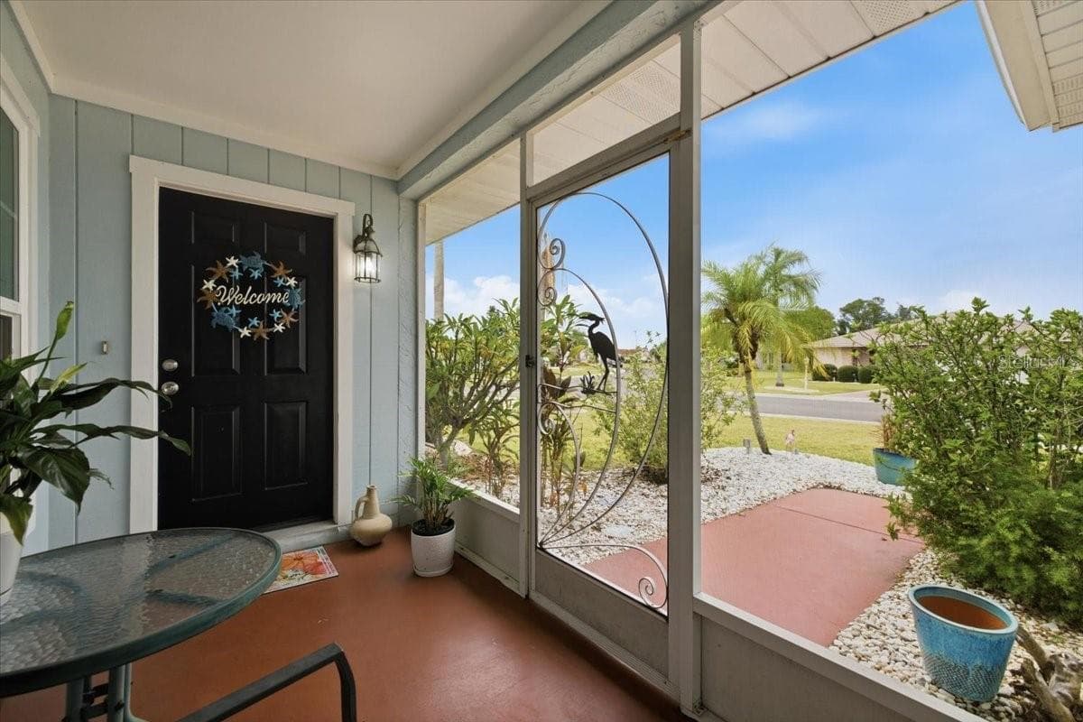 Entrance to Home - 1801 ORCHID CT, SUN CITY CENTER