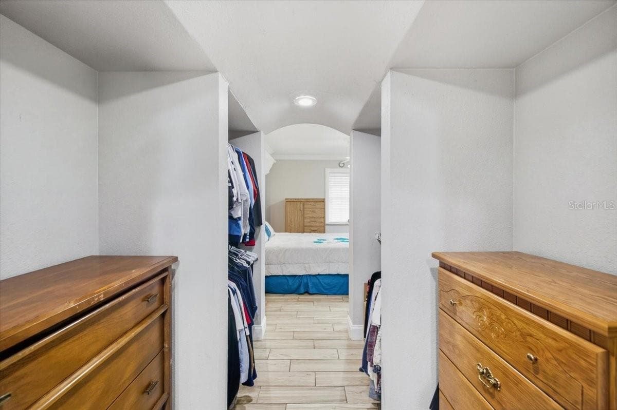 Primary Closet- Walk thru to Primary Suite - 1801 ORCHID CT, SUN CITY CENTER