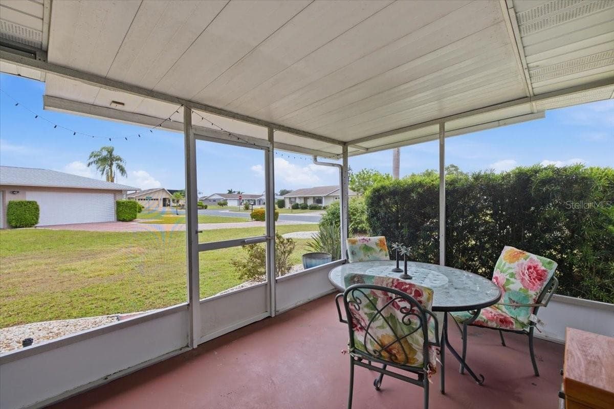 Screened Lanai - 1801 ORCHID CT, SUN CITY CENTER