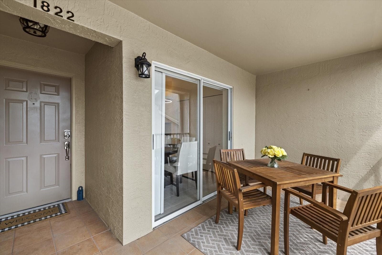Front Lanai - 9580 HIGH GATE DR #1822, SARASOTA
