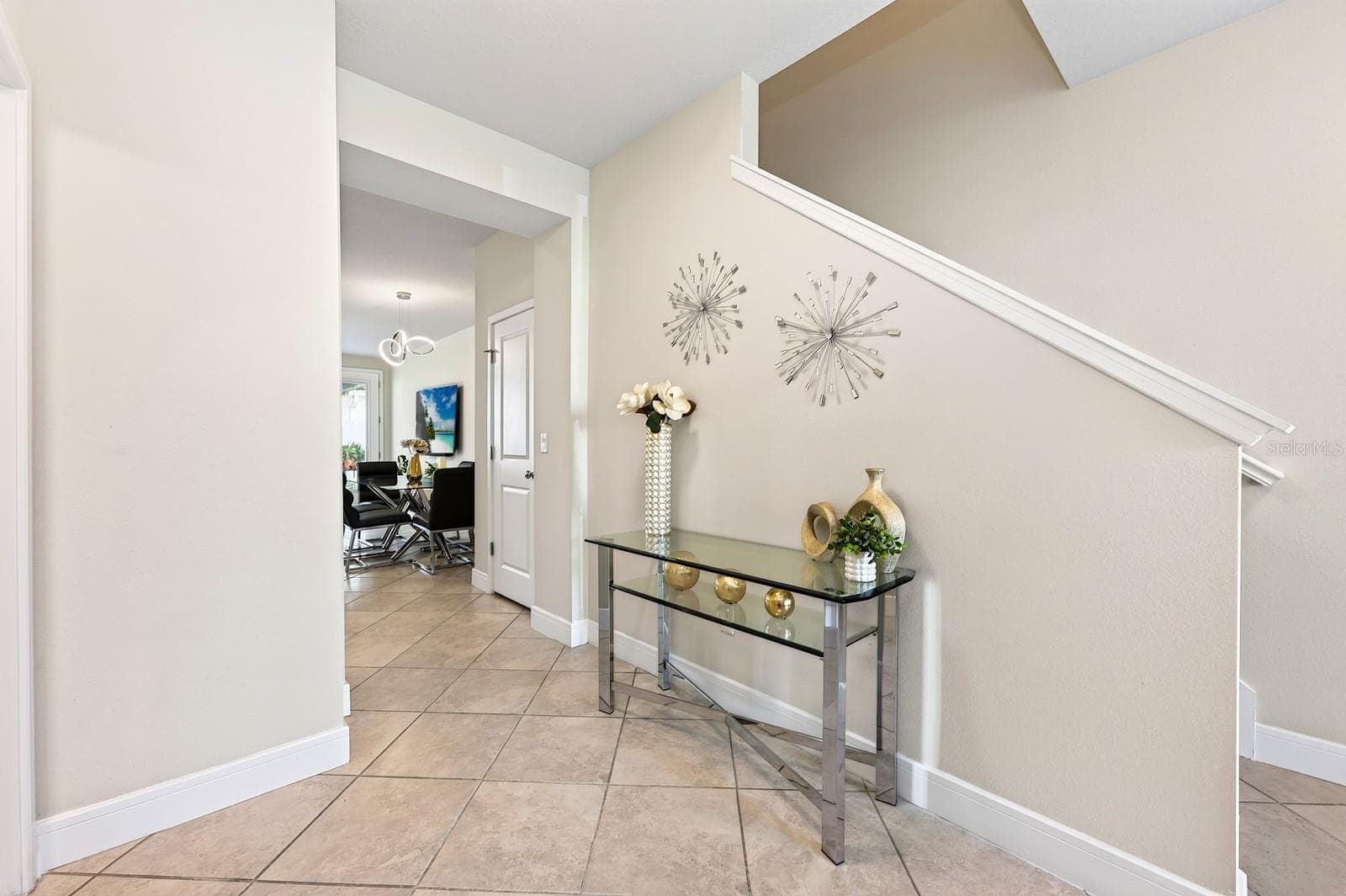 OPEN Entry /Hall area featuring the stairs - 5264 SAPLING SPROUT DR, ORLANDO