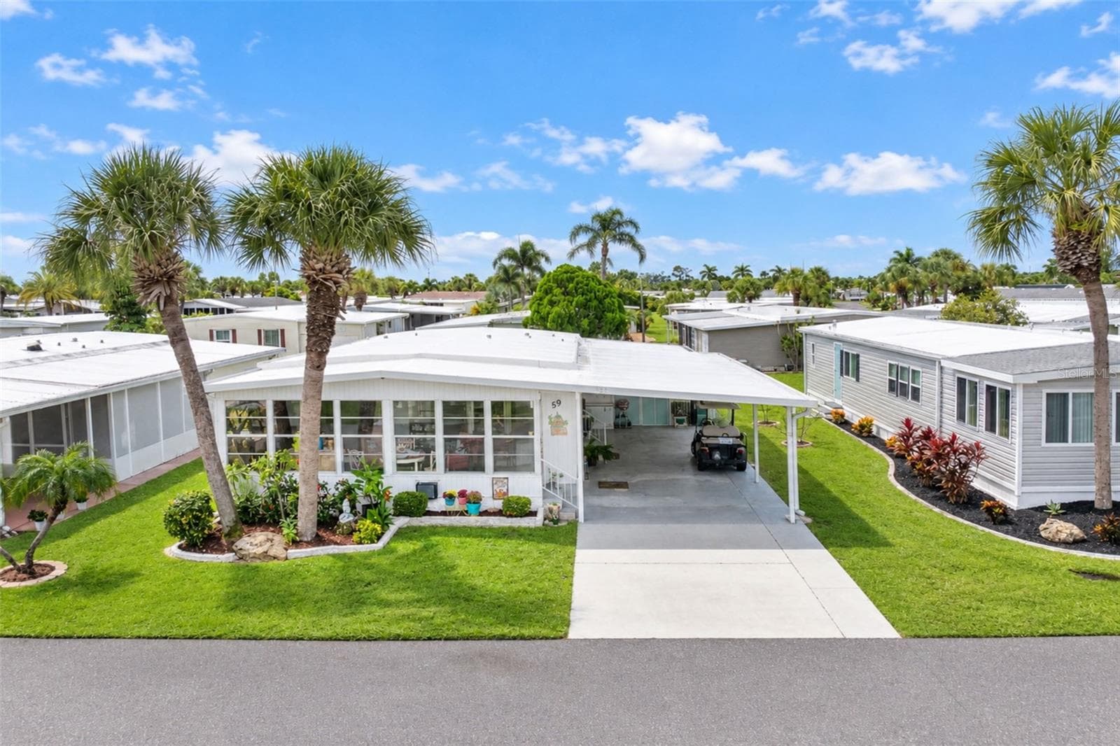 Manufactured Home at 2100 KINGS HWY #59, PORT CHARLOTTE, photo 2 of 69