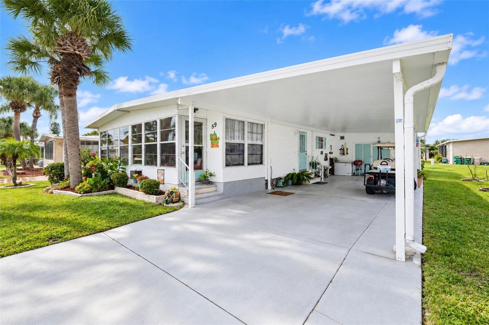 Manufactured Home at 2100 KINGS HWY #59, PORT CHARLOTTE, photo 3 of 69