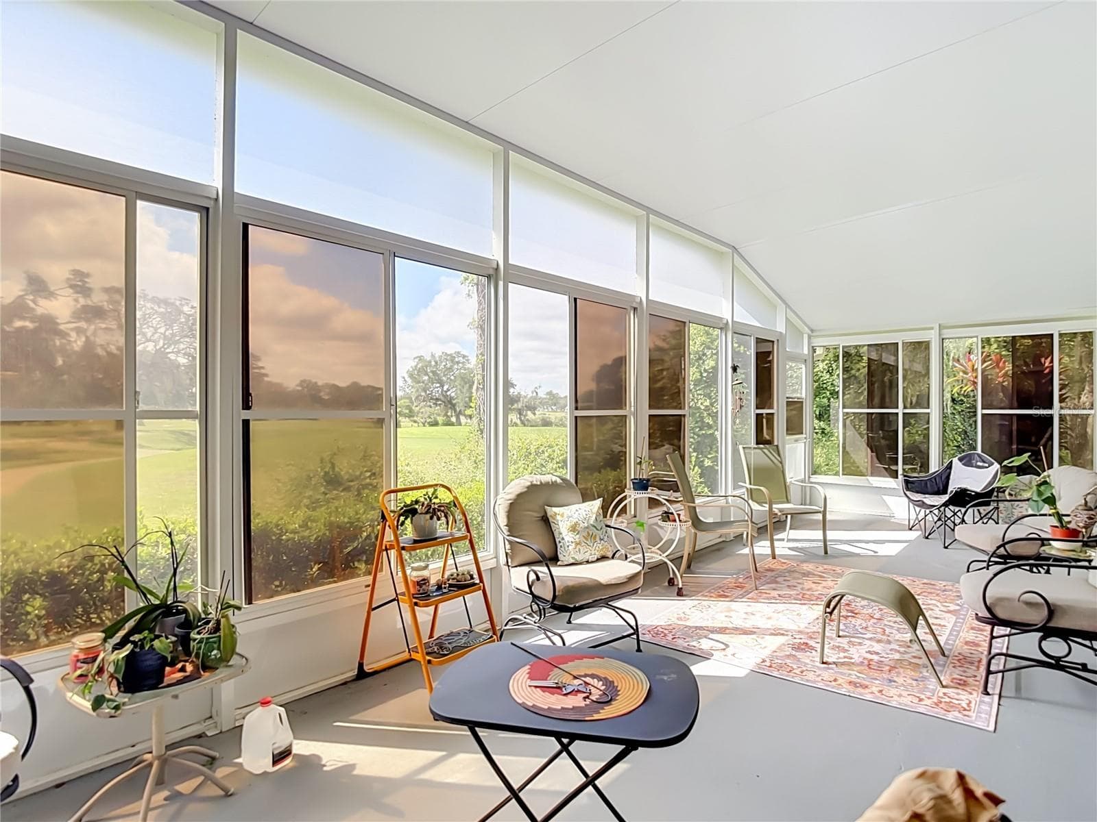 What a great area to have a family gathering or to celebrate special occassions. The concrete flooring has been painted. - 13424 NORMAN CIR, HUDSON