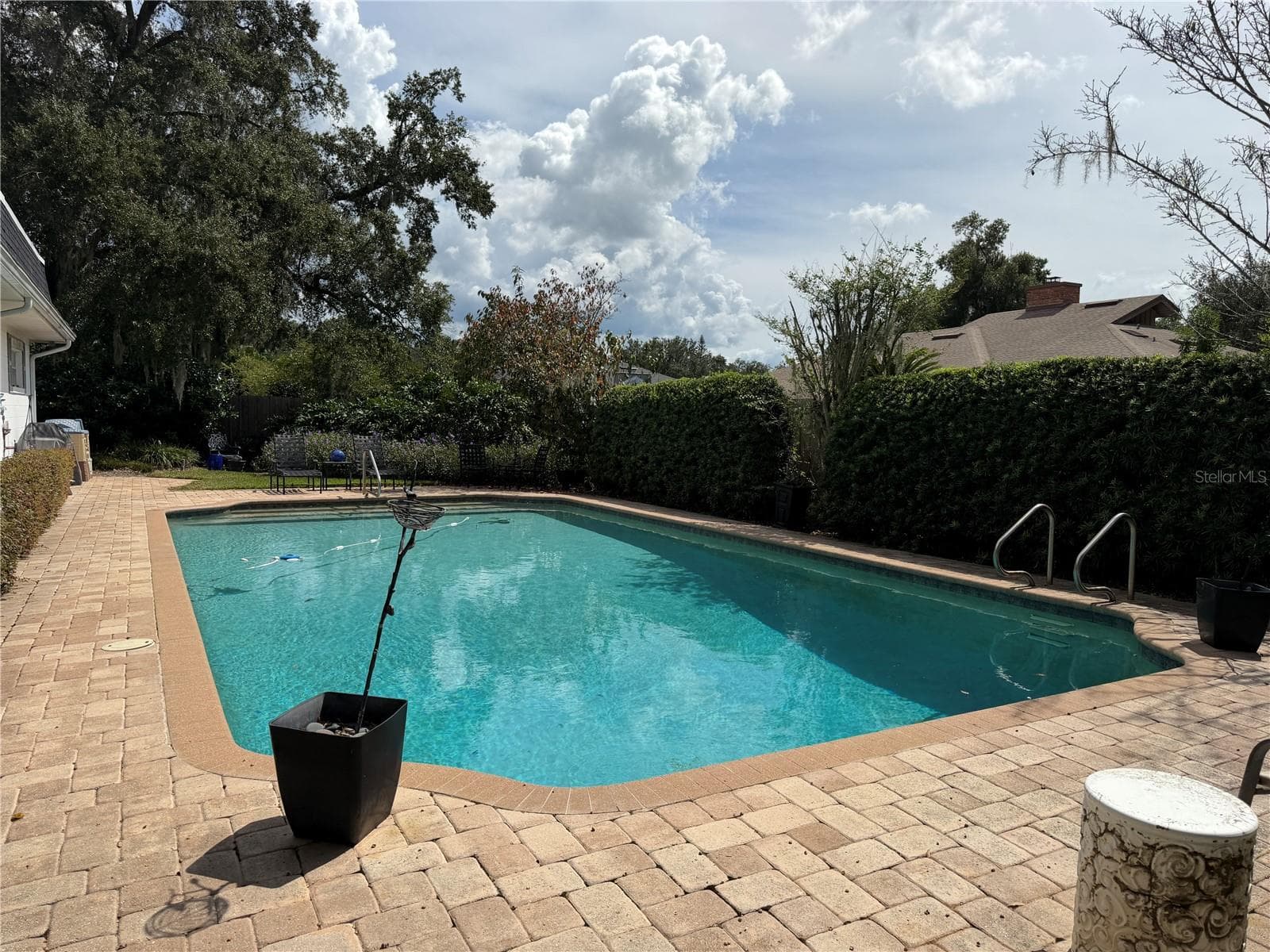 Pool with pavers - 1114 WALD RD, ORLANDO