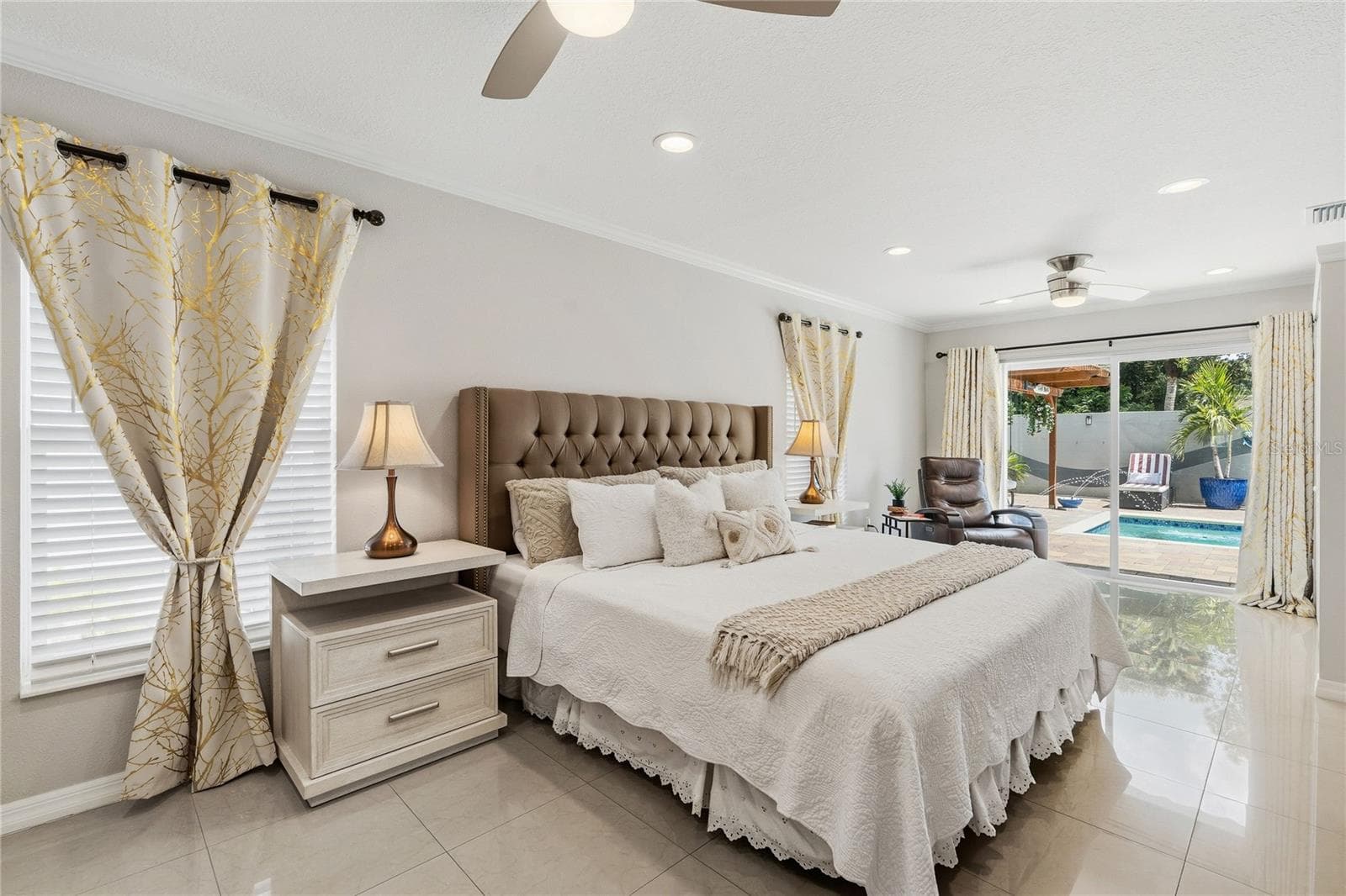 Master bedroom - 14501 HIGHLAND HILLS PL, TAMPA