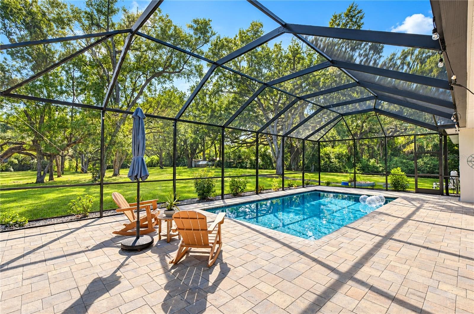 Large Pool Area - 5746 FRONTIER DR, ZEPHYRHILLS