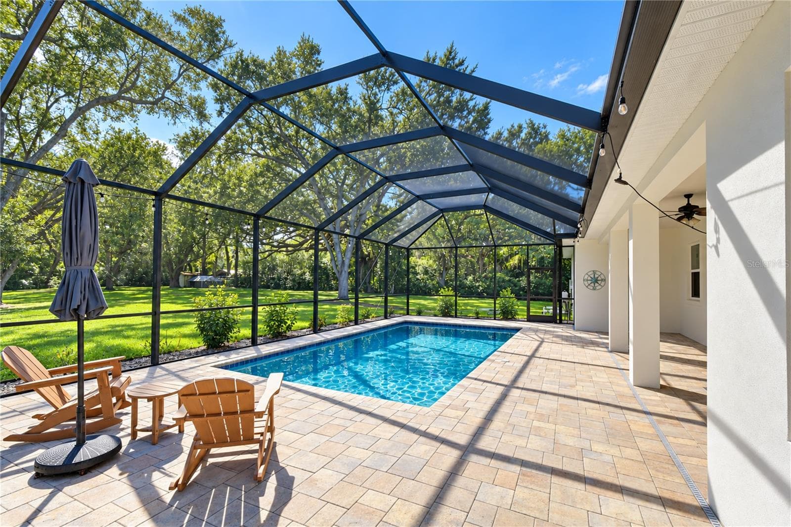 Pool Lanai - 5746 FRONTIER DR, ZEPHYRHILLS