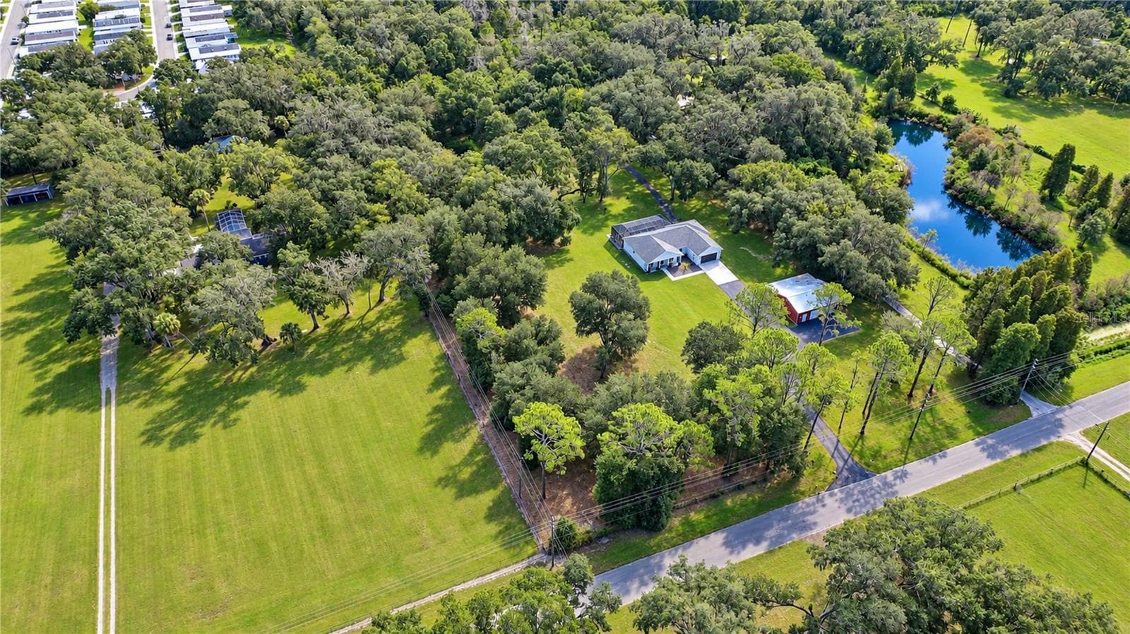 Aerial View - 5746 FRONTIER DR, ZEPHYRHILLS