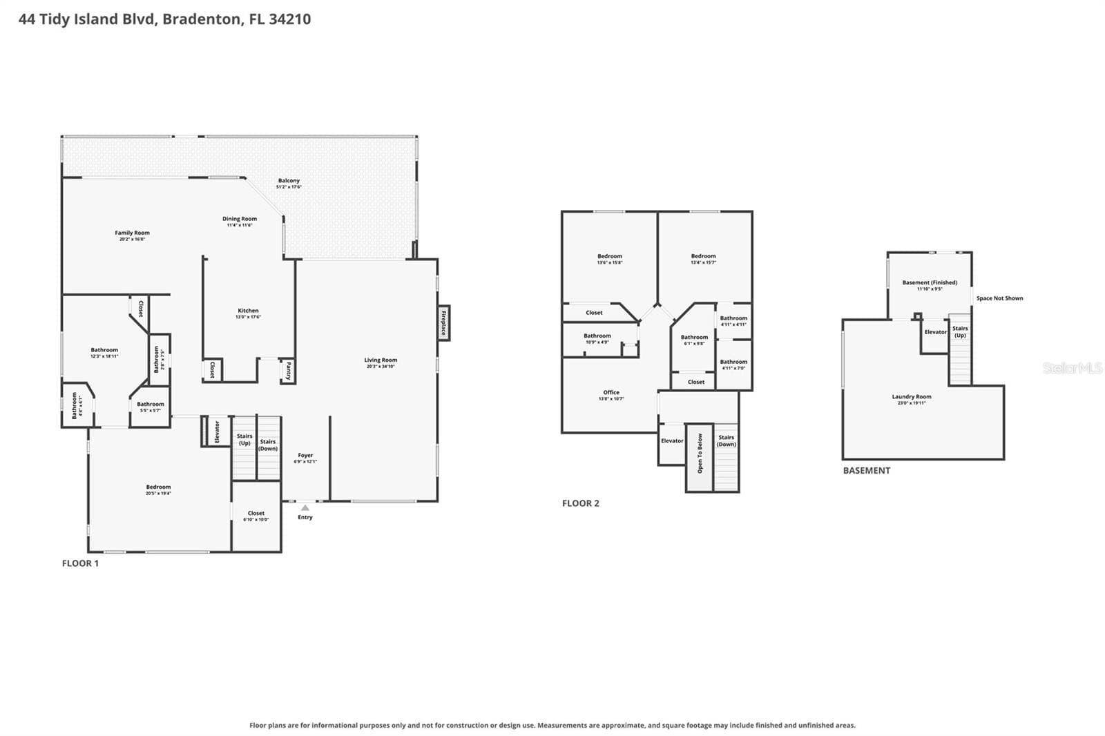 Floor Plan - 44 TIDY ISLAND BLVD, BRADENTON