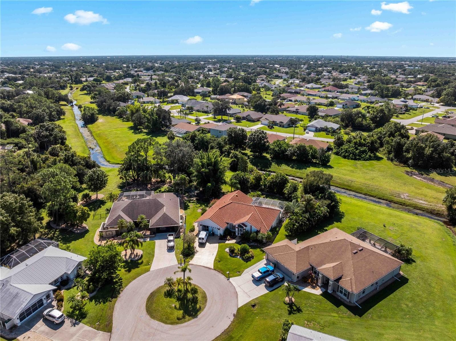 Aerial_134TocopillaStreet_PuntaGorda_NeighborhoodView_Overhead_Wide2.jpg - 134 TOCOPILLA ST, PUNTA GORDA