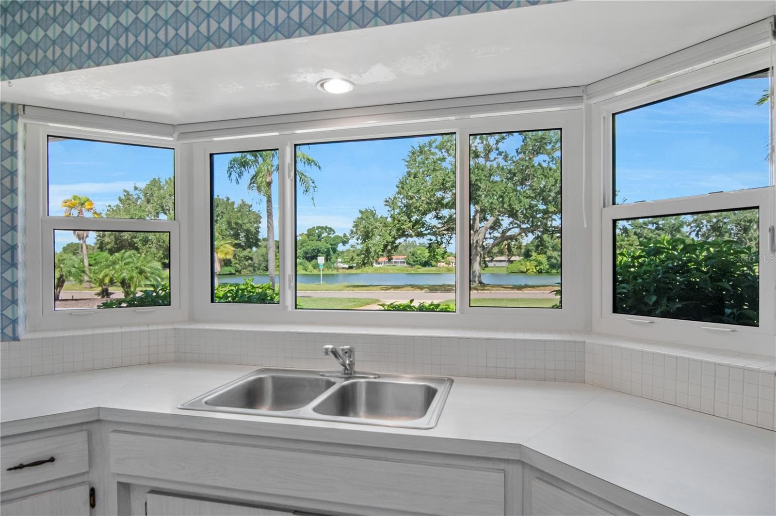 Lake view - 4330 20TH AVE N, ST PETERSBURG