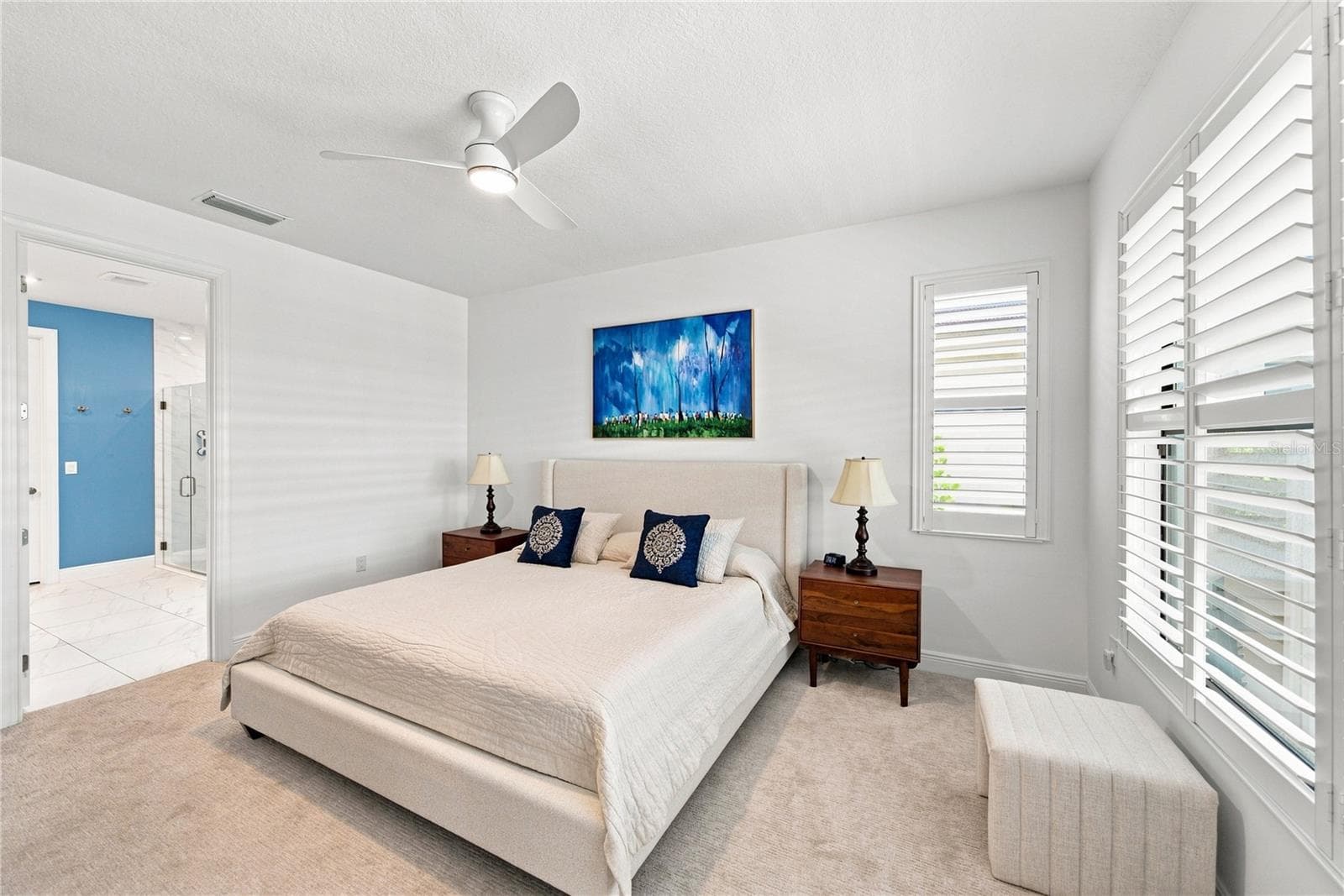 Master bedroom - 4952 FAIRHOPE CIR, LAKEWOOD RANCH