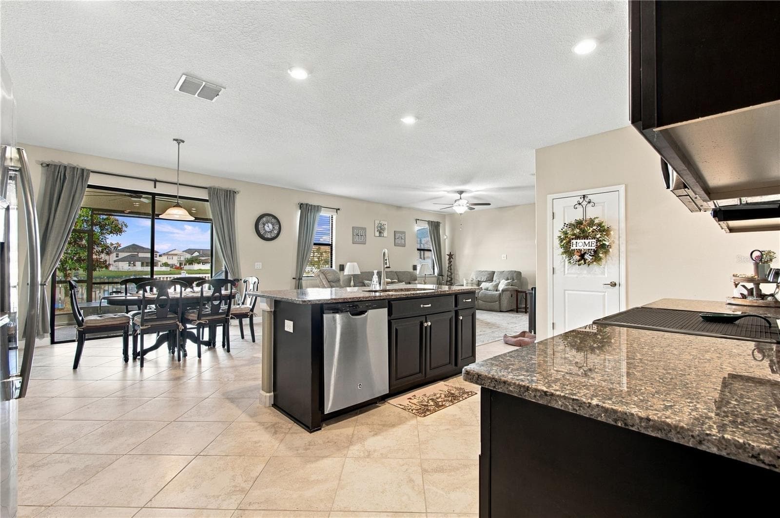 Kitchen and Dinette view - 4195 SHREWBURY PL, LAND O LAKES
