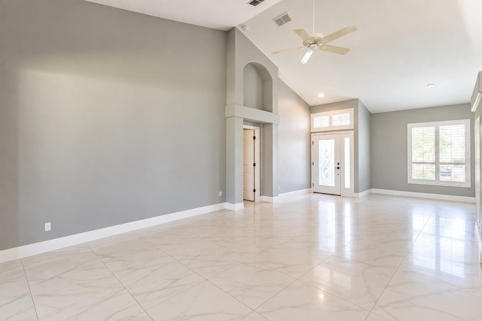 Virtually removed furnishings from home with view from lanai. - 4465 FAIRWAY OAKS DR, MULBERRY